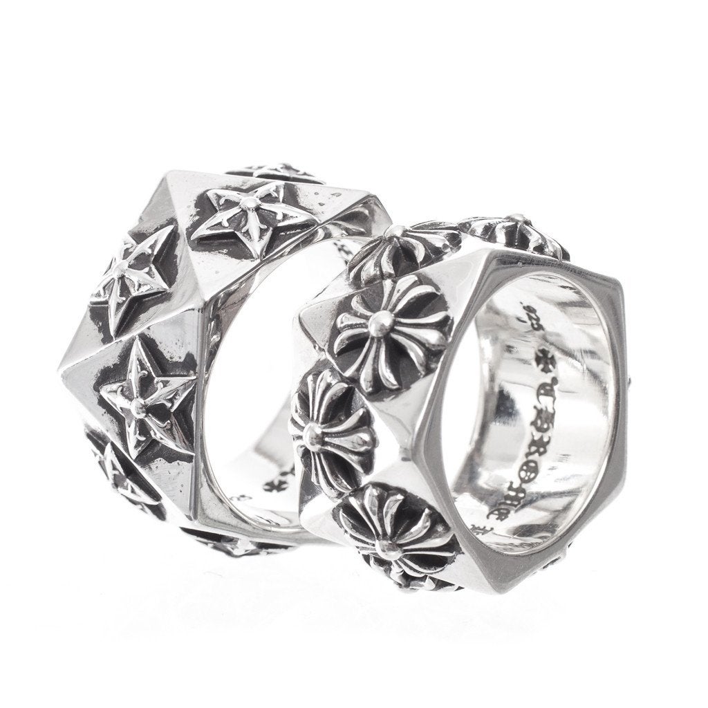 楽天市場】【CHROME HEARTS クロムハーツ】PENTAGON CH PLUS RING