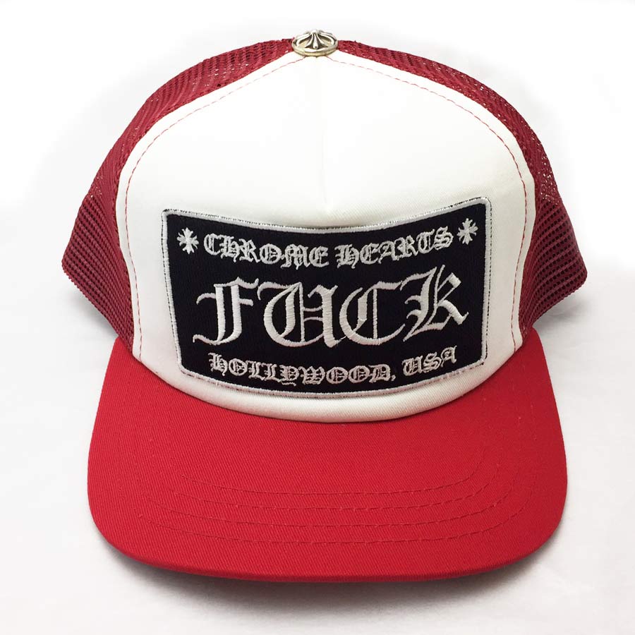 chrome hearts hat red