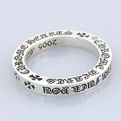 Authentic [Chrome Hearts] Spacer 3mm Malibu Fuck You Ring | Chrome