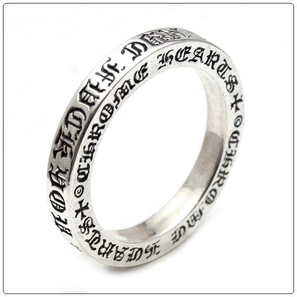 Authentic [Chrome Hearts] Spacer 3mm NYC Fuck You Ring | Chrome
